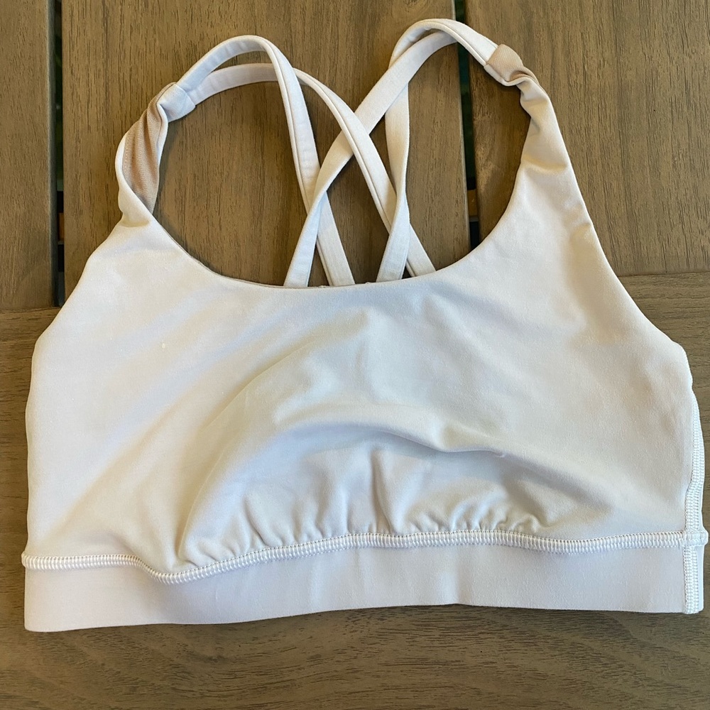white lululemon bra